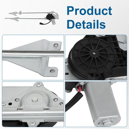 For 2003-2005 Peterbilt 379 Base Front Passenger Window Regulator with Motor - Picture 2 of 13