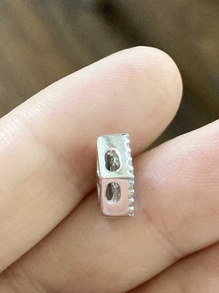 Dije Colgante Topacio Blanco Espinela Rosa Natural Oro Blanco Sólido 14k Foto 4 de 4