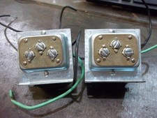 LOT OF 2 EDWARDS 95010 SIGNAL TRANSFORMERS CLASS 2 (262-1)