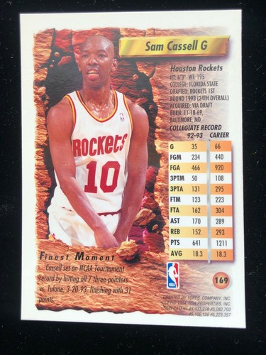1993-94 Topps Finest Complete Your Basketball Set Pick Your Cards (1 - 220) - Picture 249 of 263