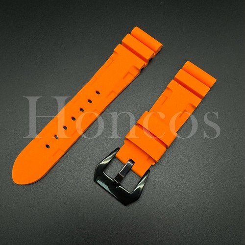 Correa de reloj de goma de silicona sumergible 22 24 26 mm para Breitling ORG - Imagen 28 de 30