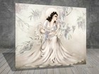 Louis Icart Beautiful Lady CANVAS PAINTING ART PRINT POSTER 965