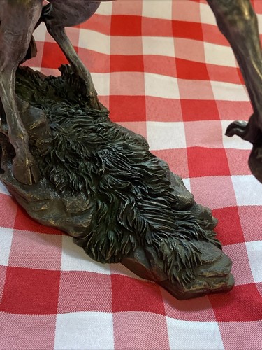 2004 Veronese EINHORN Skulptur Aufzucht Kaltguss Bronze 30 cm hoch 27 cm Länge - Bild 15 von 24