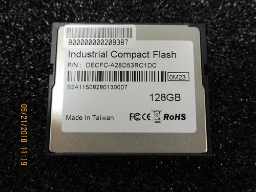 Neu, Innodisk, DECFC-A28D53RC1DC, 128GB industrielle Compact-Flash-Karte, 1ME - Bild 2 von 3