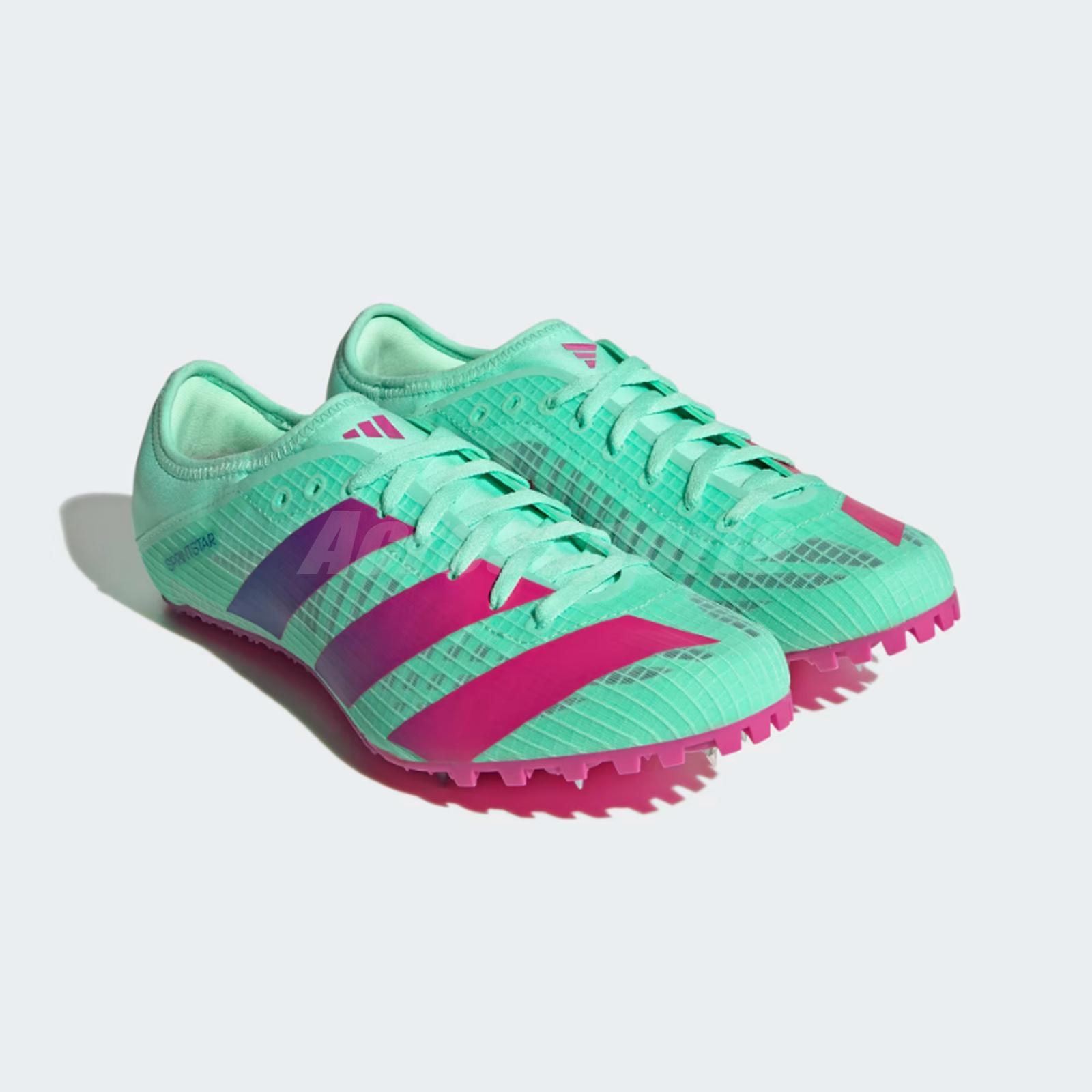мужские легкоатлетические шиповки adidas Sprintstar Pulse Mint Lucid цвета фуксии GV9067