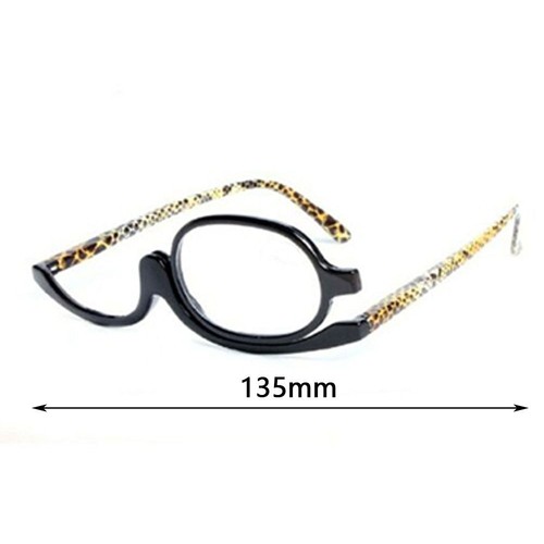 Glasses Magnifying Glasses Folding Eyeglasses Rotating Makeup Reading Glasses - Picture 2 of 19