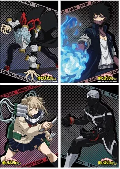 MY BOKU NO HERO ACADEMIA BNHA MHA TOGA DABI VILLAIN TOMURA SHIGARAKI POSTER  5