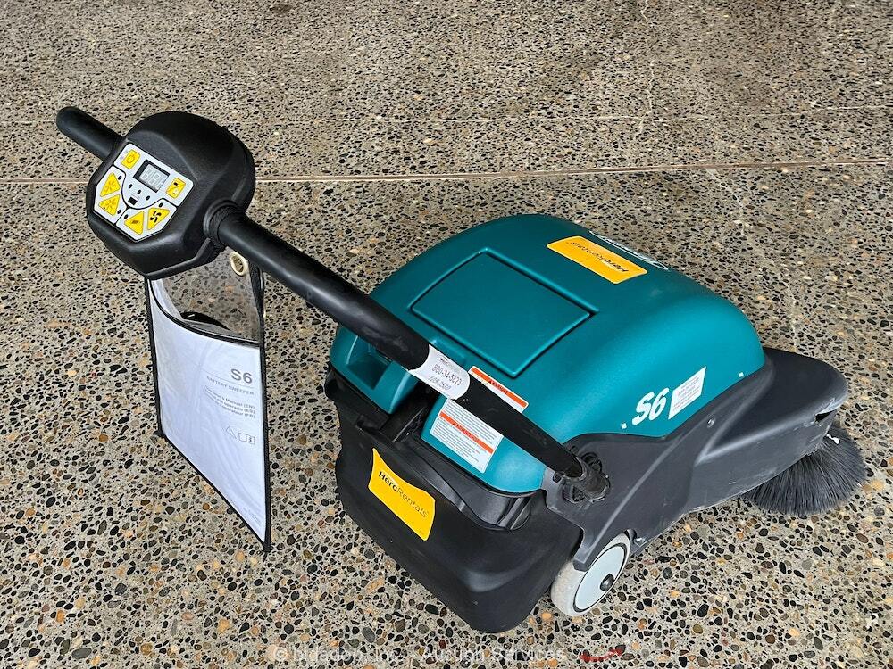 2022 Tennant S6 25" Electric Walk Behind Floor Sweeper Parts/Repair eBay