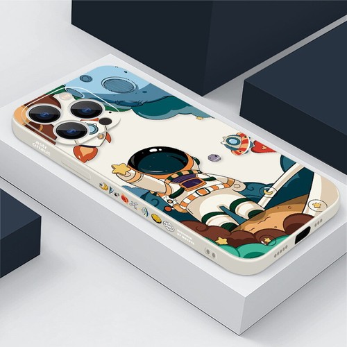 Funda mate espacial a prueba de golpes para iPhone 16 15 14 13 12 Pro Max 11 - Imagen 16 de 18