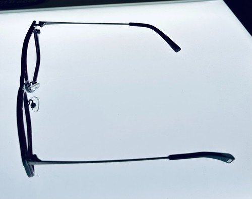Jones New York Mens Plastic Reading Glass Frame, Dark Purple  J773. 56mm. 2.5X - Picture 8 of 14