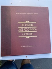 [VARIOUS]~NM 4 LP~BOX SET~Louis Armstrong~Roy Eldridge~Jazz Masterpieces~RED VIN