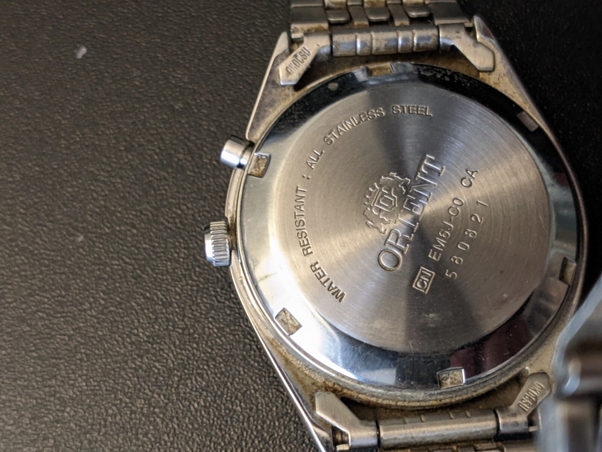 ORIENT EM6Q-CO Women's Stainless Steel Crystal 21 Jewels