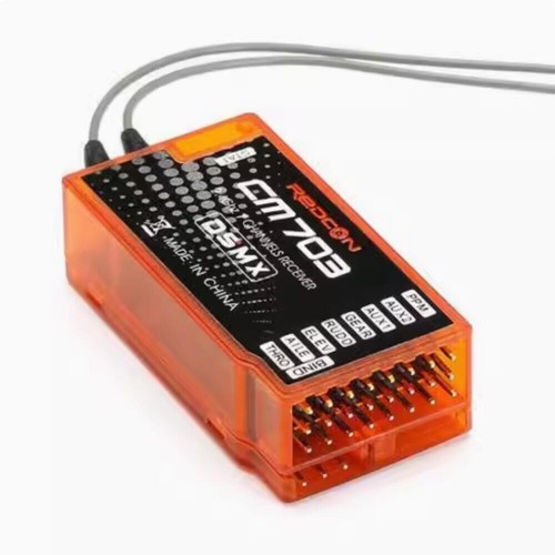 Receptor CM703 2.4Ghz 7CH para transmisor JR SPECTRUM DSMX DSM2 salida PPM - Imagen 2 de 3