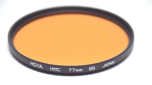 Hoya 77mm 85A 85-A Color Conversion Multi-Coated (HMC) Lens Filter 85 A MC 77 mm - Picture 1 of 5
