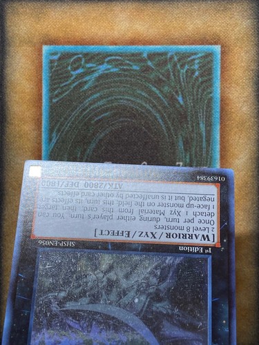 Yugioh Divine Dragon Knight Felgrand SHSP-EN056 Ghost Rare 1st Ed NM - Picture 7 of 10