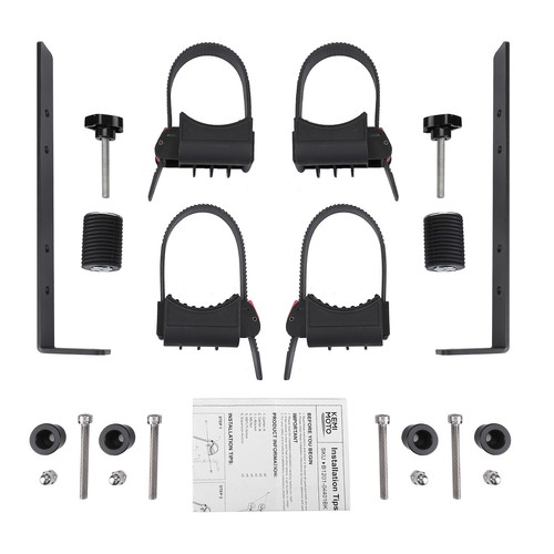 KEMIMOTO UTV Dual Tool Hooks Grip Holder For 2017-23 Polaris Ranger 570/900/1000 - Picture 8 of 12