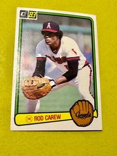 1983 Donruss Baseball Card #90 Rod Carew - NM - FREE SHIPPING
