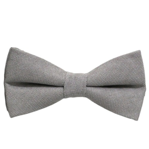 Men Cotton Blend Twill Adjustable Bowtie Solid Pre-tied Casual Business Bow Tie  - Picture 15 of 22