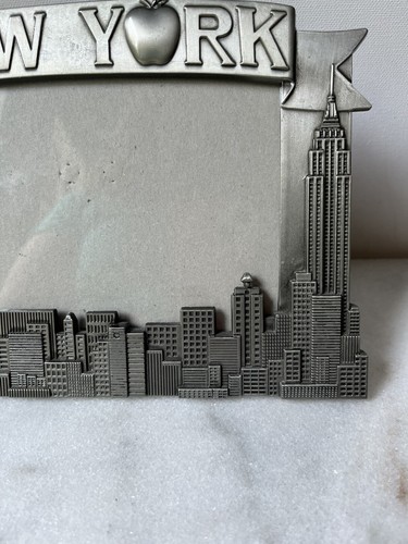 New York City STATUE of LIBERTY 5x7” Photo Silver 3D Picture Frame - Bild 5 von 11