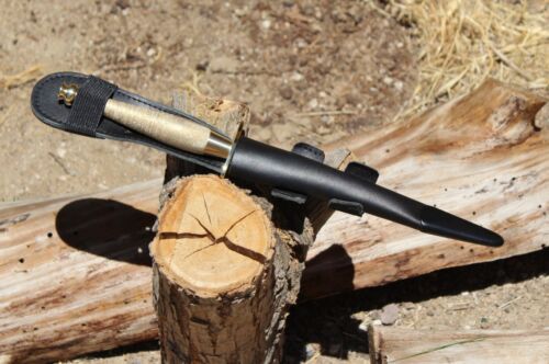 Fairbairn Sykes Commando knife 2nd pat. brass handle, made in Sheffield England - Picture 14 of 14
