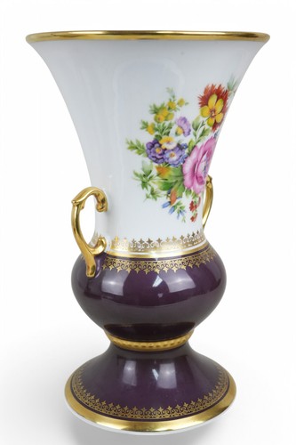 AMPHOREN VASE / PRUNKVASE - RUDOLF WÄCHTER BAVARIA - Bild 4 von 5