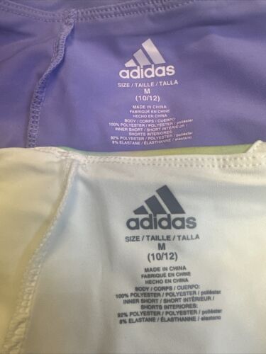 Adidas - Skort moda 3 righe bambina semi come nuovo) X2-TGM - Foto 2 di 3
