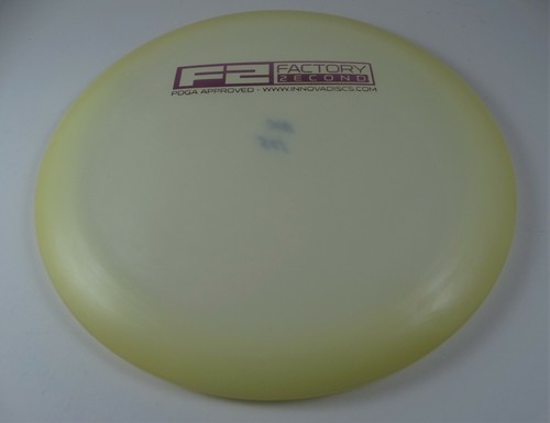 Innova Disc Golf Factory Second Glow Champion Monarch Pre Embossed Penned 173g - Picture 2 of 3