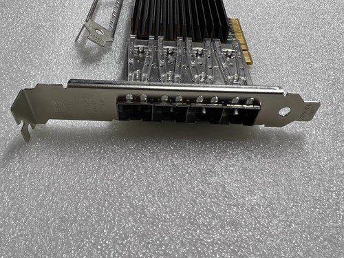 Intel X710-DA4 10GB PE310G4171L-XR-CX Quad Port 10G Fiber Optic Network Card - Afbeelding 2 van 3