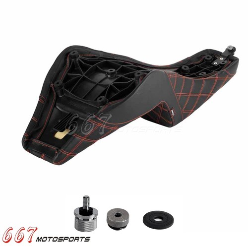 Motorcycle 2-Up LS Gel Seat For Harley Softail Street Bob FXBBS FLHCS 2018-2024 - Picture 7 of 8