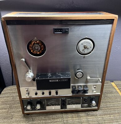 TEAC A-6010 AR-60 Reel To Reel Tape Player As Is Untested TEAC A-6010 AR-60 Reel To Reel Tape Player As Is Untested