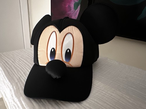 Mickey Mouse Disney On Ice Youth Hat Cap Face With Ears Strapback Adjustable - Picture 2 of 4