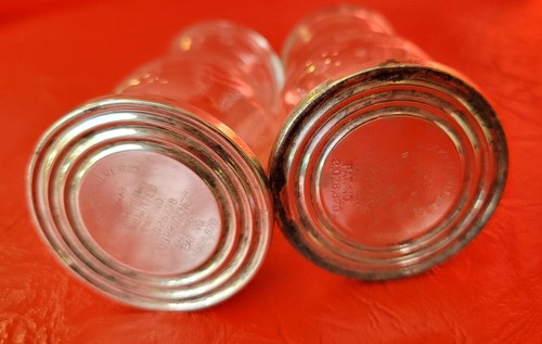 Quaker Silver Co. #703 Sterling Weighted Hurricane Etched Salt & Pepper Shakers - Picture 6 of 8