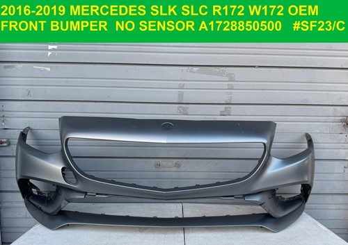 ✅ 2016-2019 Mercedes SLK SLC R172 W172 FRONT BUMPER OEM A1728850500
