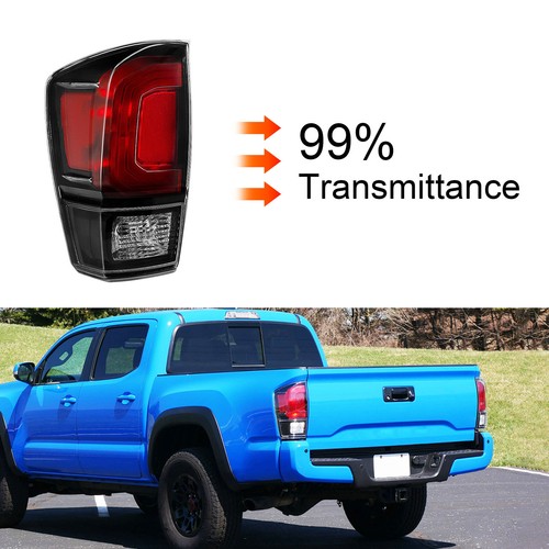 Luces traseras bisel negro para Toyota Tacoma 2016-2021 lado izquierdo y derecho - Imagen 7 de 8
