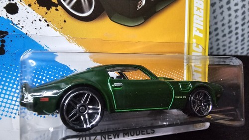 Hot Wheels 2012 New Models '73 Pontiac Firebird 16/247 (Green 🐦🔥🐦🔥 - Picture 11 of 15