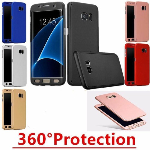 Hybrid 360 Case Samsung Galaxy S8/S8Plus & Hartglas Displayschutzfolie Abdeckung - Bild 1 von 12