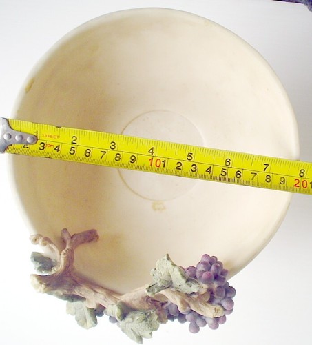 ONE CASA ELITE FRUIT VASE, DESIGNED BY M. VALENTI *** UN VASE À FRUIT CASA ÉLITE - Picture 8 of 8