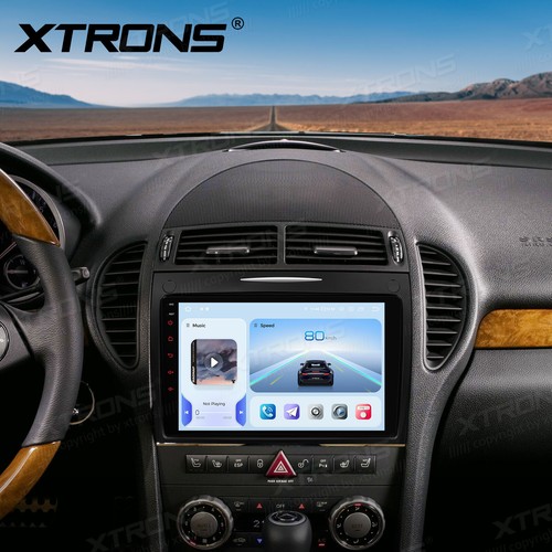 9" Android 14 8+256GB Car Stereo Radio GPS For Mercedes-Benz R171 SLK200 SLK280 - Picture 2 of 19