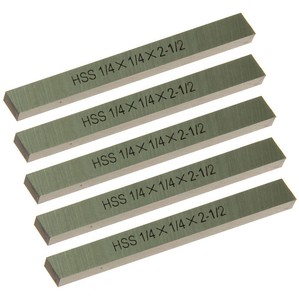 5 pc HSS Square Tool Bit High Speed Steel M2 5//16/" x 2.5/" for Lathe Fly Cutter