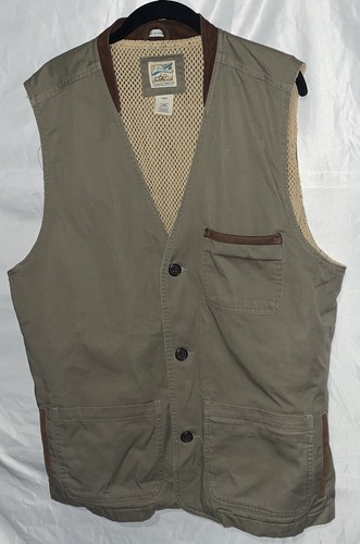 Vintage TravelSmith Men's Vest - Size Large - Fishing/Photography ++ - Picture 1 of 8