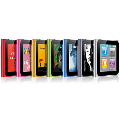 Apple iPod Nano 6th Generation 8GB or 16GB (Choose Your GB Apple iPod Nano 6th Generation 8GB or 16GB (Choose Your GB