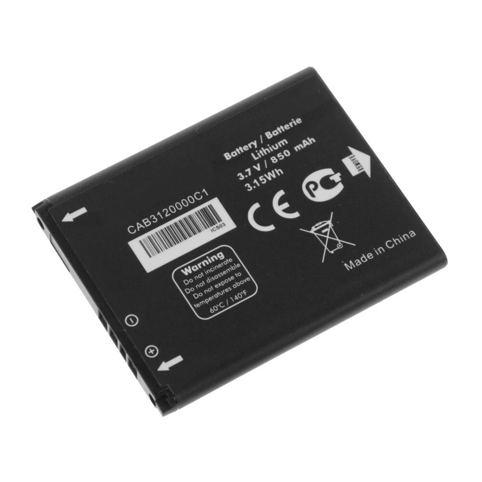 GENERIQUE BATTERIE DE REMPLACEMENT NEUVE ALCATEL CAB3120000C1 B-Y42 POUR OT 907 905 888