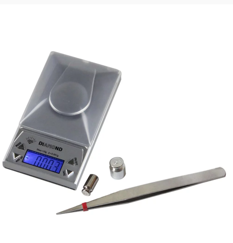 Hochpräzise digitale 10 g 0,001 g LCD-Schmuckwaage Labor Gold Kräuterwaage Gewicht - Bild 1 von 3