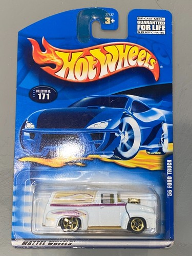 Konvolut 4 verschiedene Hot Wheels '56 Ford Truck 1999 2000 2002 2004 - Bild 2 von 5
