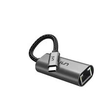 USB C to Ethernet Adapter, uni RJ45 to USB C Thunderbolt 3/Type-C Gigabit Eth...