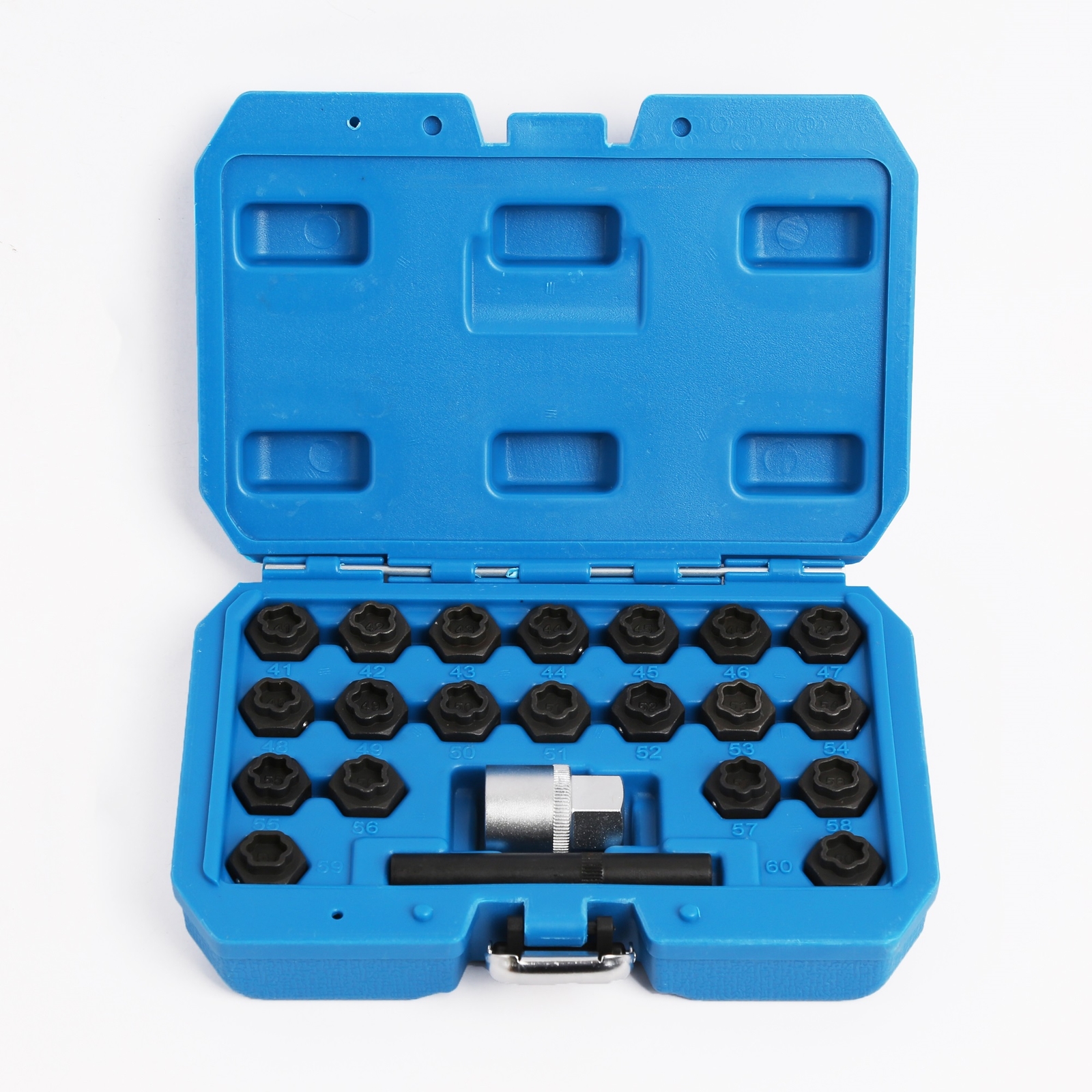 22Pc AntiTheft Wheel Locking Bolt Nut Key Removal Set 4 BMW Wheels Locks Socket eBay