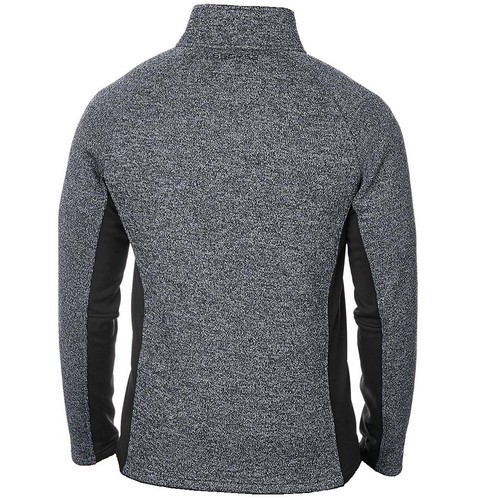 Spyder Outbound Half Zip XL Pullover Sweater Knit Black Gray Fleece Lined Fitted - Picture 15 of 15