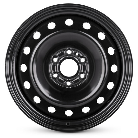 New Wheel For 2003-2021 GMC Sierra 1500 20 Inch Black Steel Rim - Picture 1 of 9