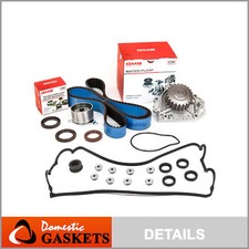 Fit 96-00 Honda 1.6l B16a2 Timing Belt Kit Water Pump Valve Cover Gasket