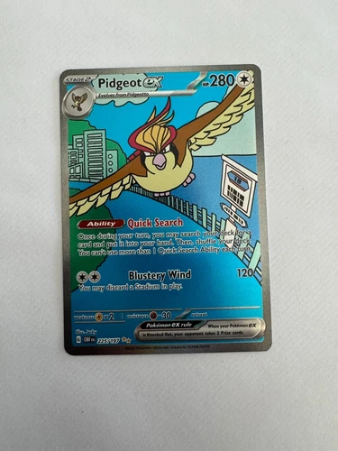 Pidgeot ex 225/197 Sv03: Obsidian Flames Holo